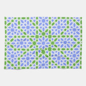 Linge De Cuisine Carreaux Andalous 7 (Horizontal)