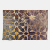 Linge De Cuisine Carreaux mystiques I (Horizontal)