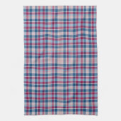 Linge De Cuisine Carreaux Rouge et Bleu Classiques (Vertical)