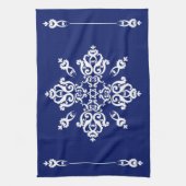 Linge De Cuisine Carrelage blanc Damas Feuille sur n'importe quelle (Vertical)