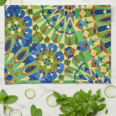 Linge De Cuisine Carrelage marocain (Plié)