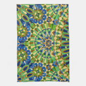 Linge De Cuisine Carrelage marocain (Vertical)