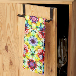 Linge De Cuisine Carrelage méditerranéen, Carreaux d'encre d'alcool