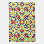 Linge De Cuisine Carrelage méditerranéen, Carreaux d'encre d'alcool (Vertical)