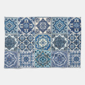 Linge De Cuisine Carrelage méditerranéen, Portugais, Azulejo, Majol (Horizontal)