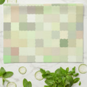 Linge De Cuisine Carrés pastel (Plié)