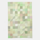 Linge De Cuisine Carrés pastel (Vertical)
