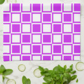 Linge De Cuisine Carrés Purple Bold Mod (Plié)