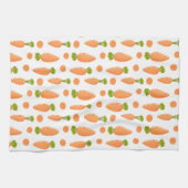 Linge De Cuisine Carrot and slice pattern (Horizontal)