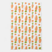 Linge De Cuisine Carrot and slice pattern (Vertical)