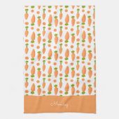 Linge De Cuisine Carrot and slice pattern (Vertical)