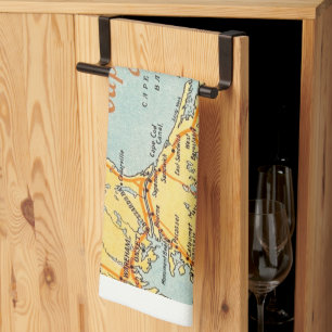 Linge De Cuisine Carte ancienne de Cape Cod