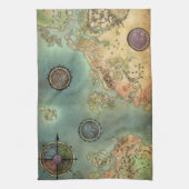 Linge De Cuisine Carte antique (Vertical)