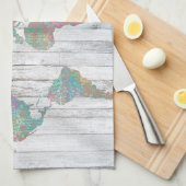 Linge De Cuisine Carte Boho II (Quart Plié)