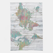 Linge De Cuisine Carte Boho II (Vertical)