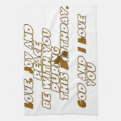 Linge De Cuisine Carte d'anniversaire pour un ami chrétien (Vertical)