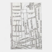 Linge De Cuisine Carte de Boston de Beacon Hill (Vertical)