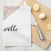 Linge De Cuisine Carte de coeur de Nashville (Quart Plié)