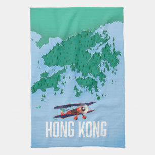 Linge De Cuisine Carte de Hong Kong