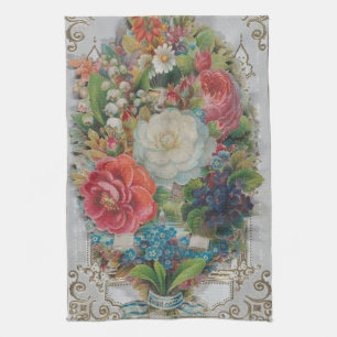 Linge De Cuisine Carte de la Saint-Valentin de l'ère victorienne, B
