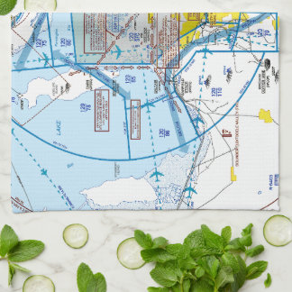Linge De Cuisine Carte de la voie aérienne de Salt Lake City