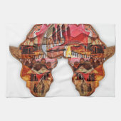 Linge De Cuisine Carte de l'Afrique : Célébrer la saison avec la cu (Horizontal)