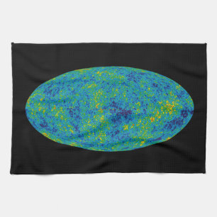 Linge De Cuisine Carte de l'univers de la sonde à micro-ondes WMAP