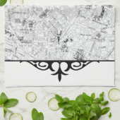 Linge De Cuisine Carte de Paris (Plié)