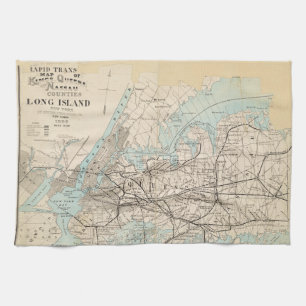 Linge De Cuisine Carte des rois, Queens, Long Island