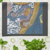 Linge De Cuisine Carte du monde antique avec Claudius Ptolemy, 1507 (Plié)