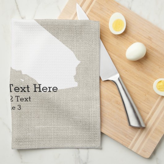 Linge De Cuisine Carte faite sur commande à la maison douce de (Quart Plié)