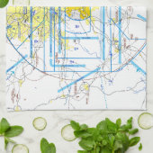 Linge De Cuisine Carte Flyway Atlanta (Plié)