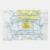 Linge De Cuisine Carte Flyway Atlanta (Horizontal)