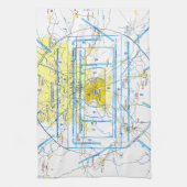 Linge De Cuisine Carte Flyway Atlanta (Vertical)