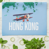 Linge De Cuisine Carte Hong Kong (Plié)