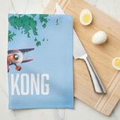 Linge De Cuisine Carte Hong Kong (Quart Plié)