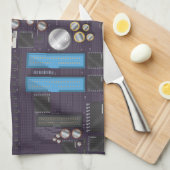 Linge De Cuisine Carte mère d'ordinateur (Quart Plié)