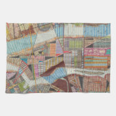 Linge De Cuisine Carte moderne de New York II (Horizontal)