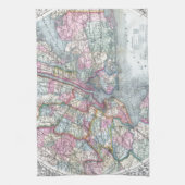 Linge De Cuisine Carte New York City (Vertical)