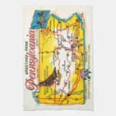 Linge De Cuisine Carte postale de Pennsylvanie (Vertical)