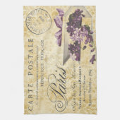 Linge De Cuisine Carte Postale Paris Lilacs (Vertical)