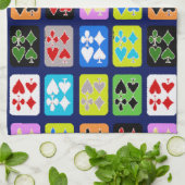 Linge De Cuisine Cartes de jeu funky Poker Solitaire Pique (Plié)