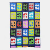 Linge De Cuisine Cartes de jeu funky Poker Solitaire Pique (Vertical)