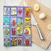 Linge De Cuisine Cartes Tarot (Quart Plié)