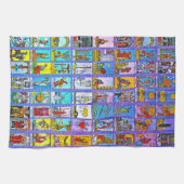 Linge De Cuisine Cartes Tarot (Horizontal)