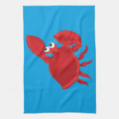 Linge De Cuisine Cartoon crab (Vertical)