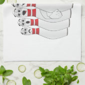 Linge De Cuisine Cartoon de linge de toilette à éplucher de Bowling (Plié)