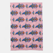 Linge De Cuisine Cartoon Wizard Owl Pattern (Vertical)