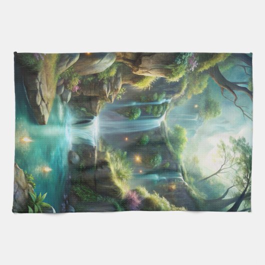 Linge De Cuisine Cascade (Horizontal)