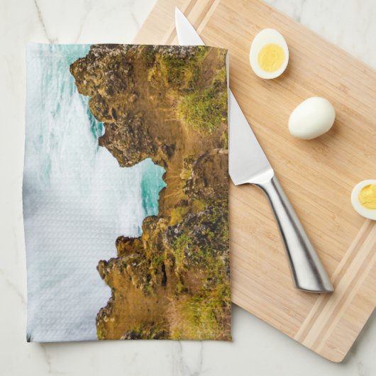 Linge De Cuisine Cascade de Godafoss, Islande (Quart Plié)